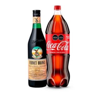 FERNET BRANCA 750 + COCA COLA X 2.5 LT
