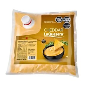 QUESO CHEDDAR LA QUESERA POUCH X 3 KG